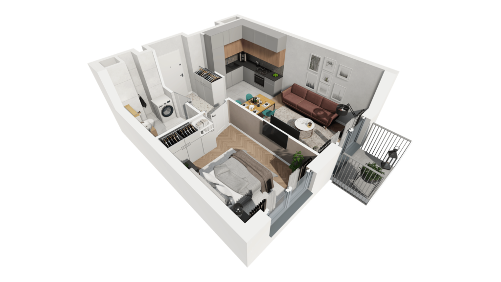 CLOU LINDEGO MEGAPOLIS - Mieszkanie -102_5