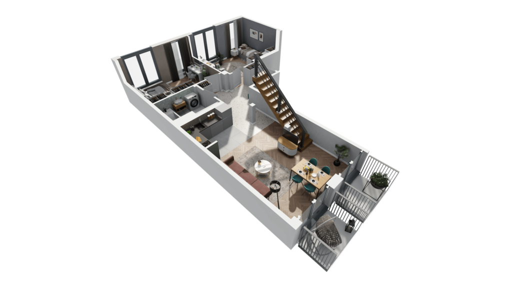 CLOU LINDEGO MEGAPOLIS - Mieszkanie -59_3 floor 0