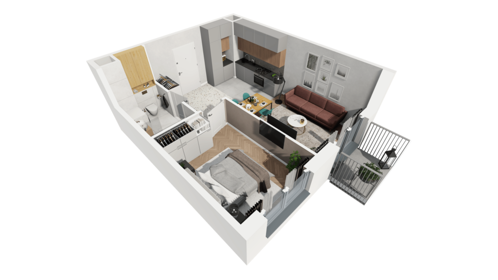 CLOU LINDEGO MEGAPOLIS - Mieszkanie -91_5