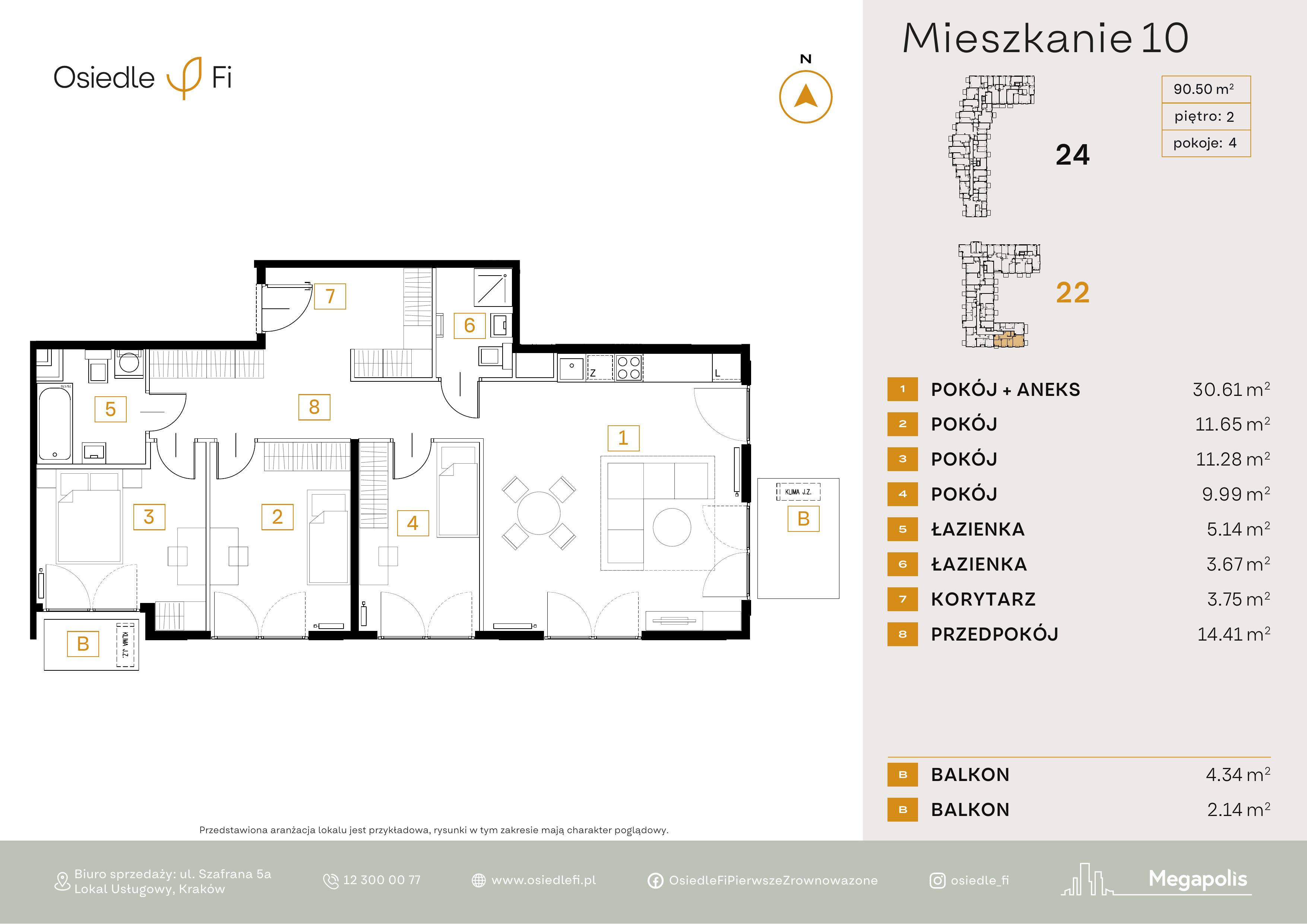 Rzut mieszkania 10