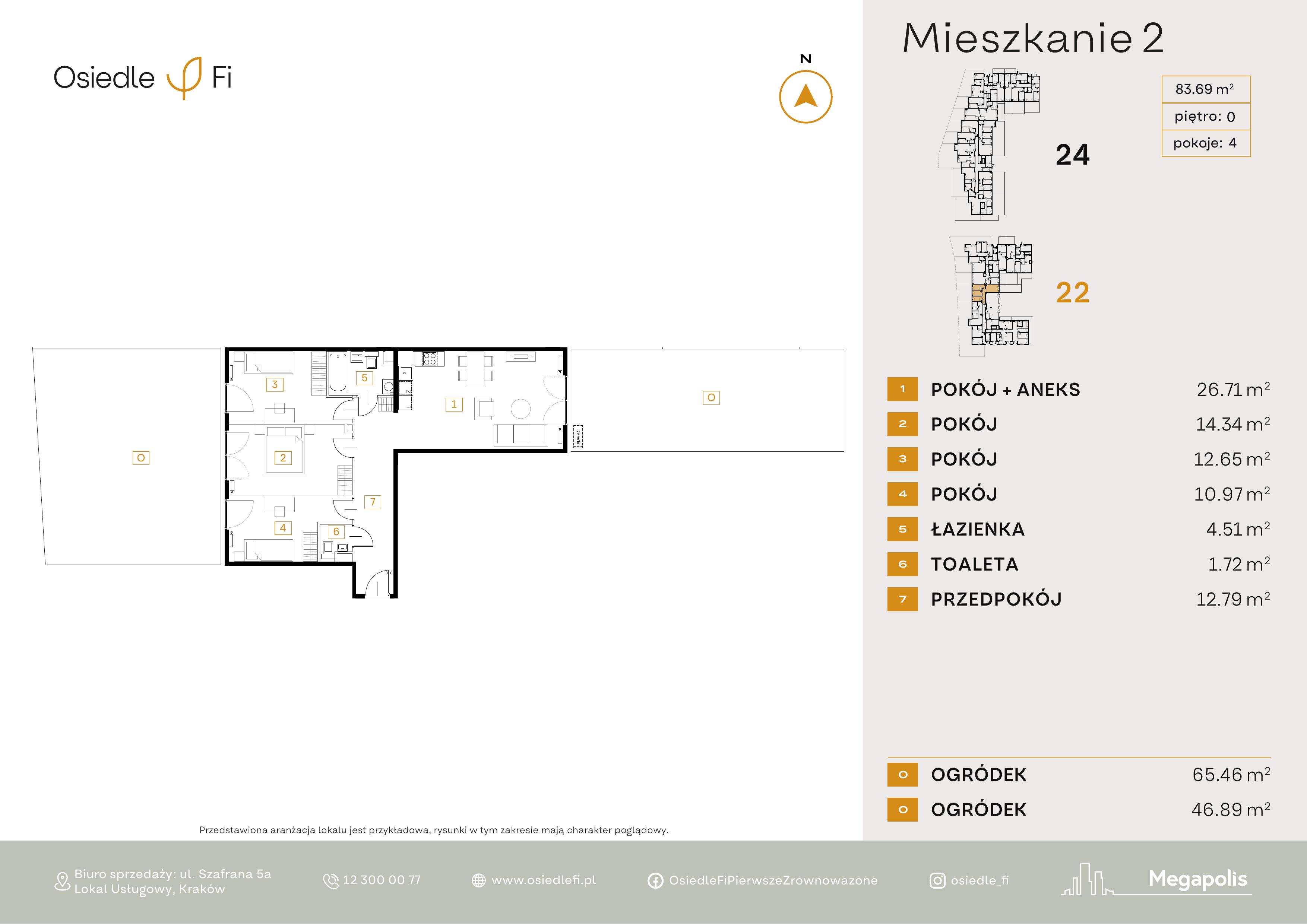 Rzut mieszkania 2