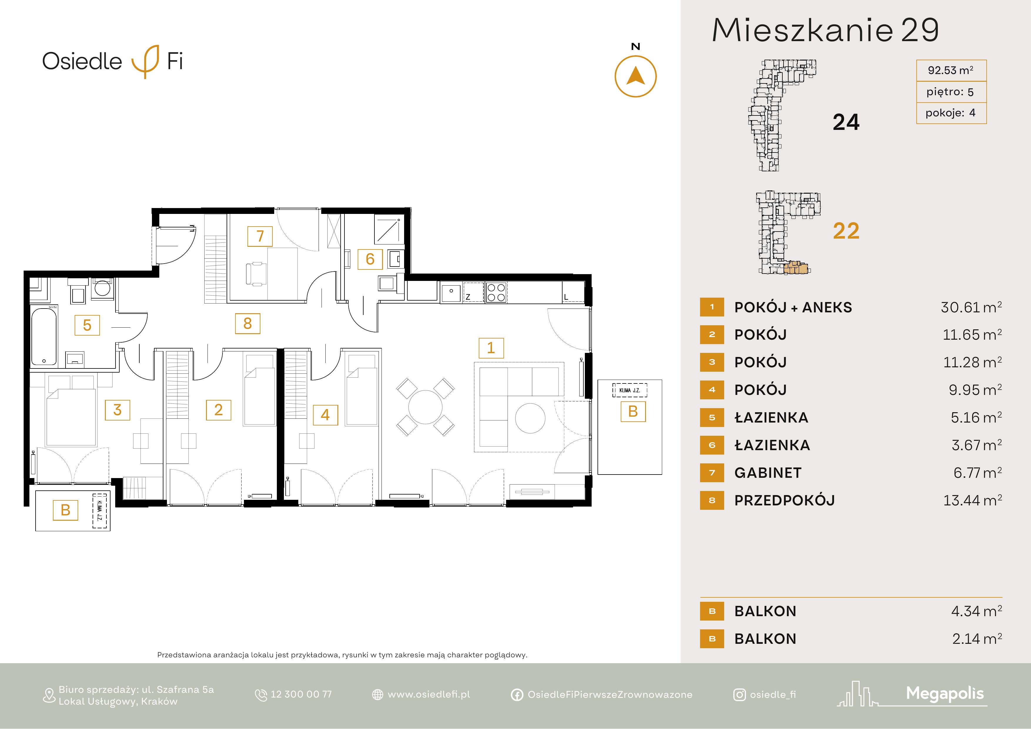Rzut mieszkania 29