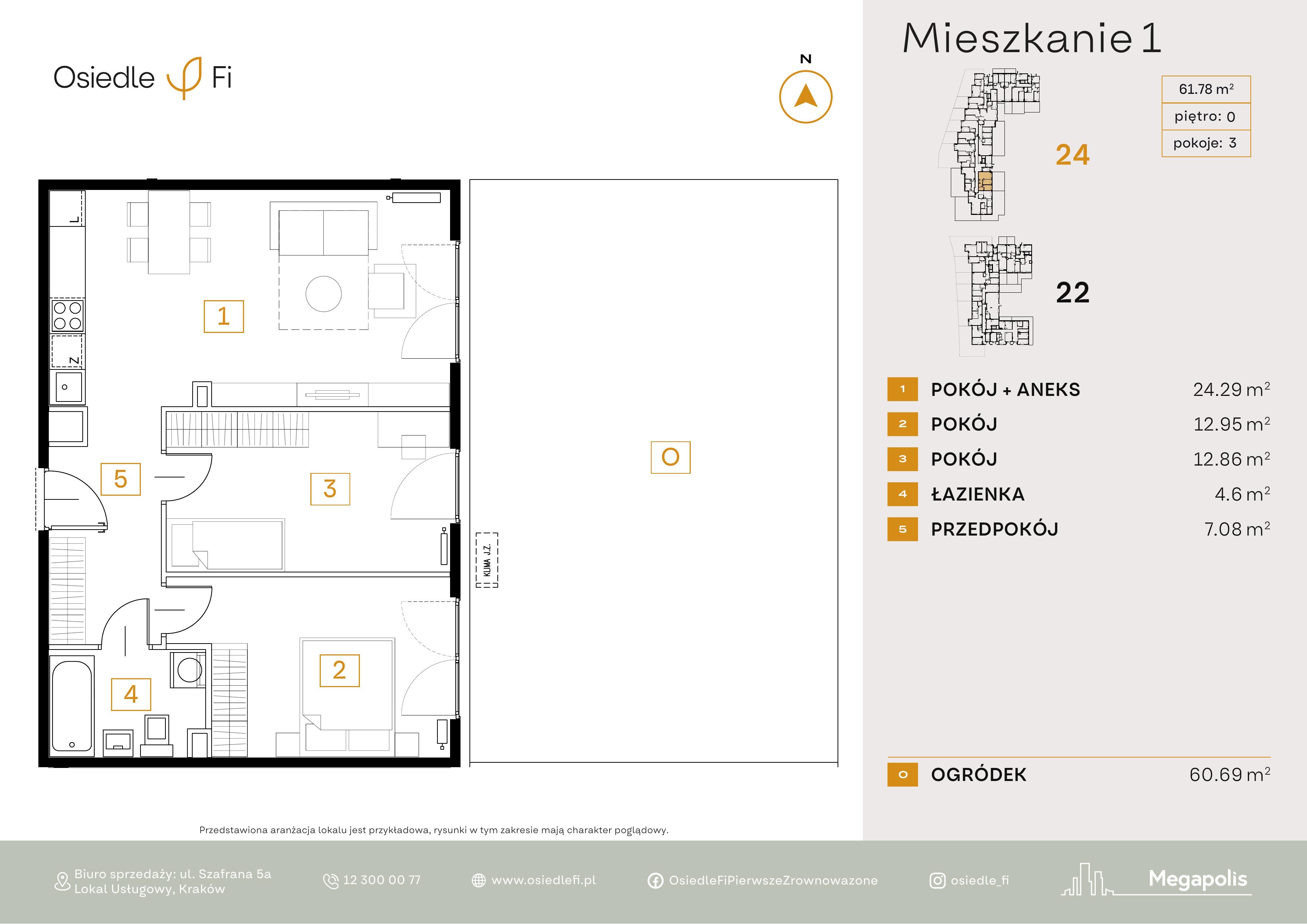 Rzut mieszkania 1