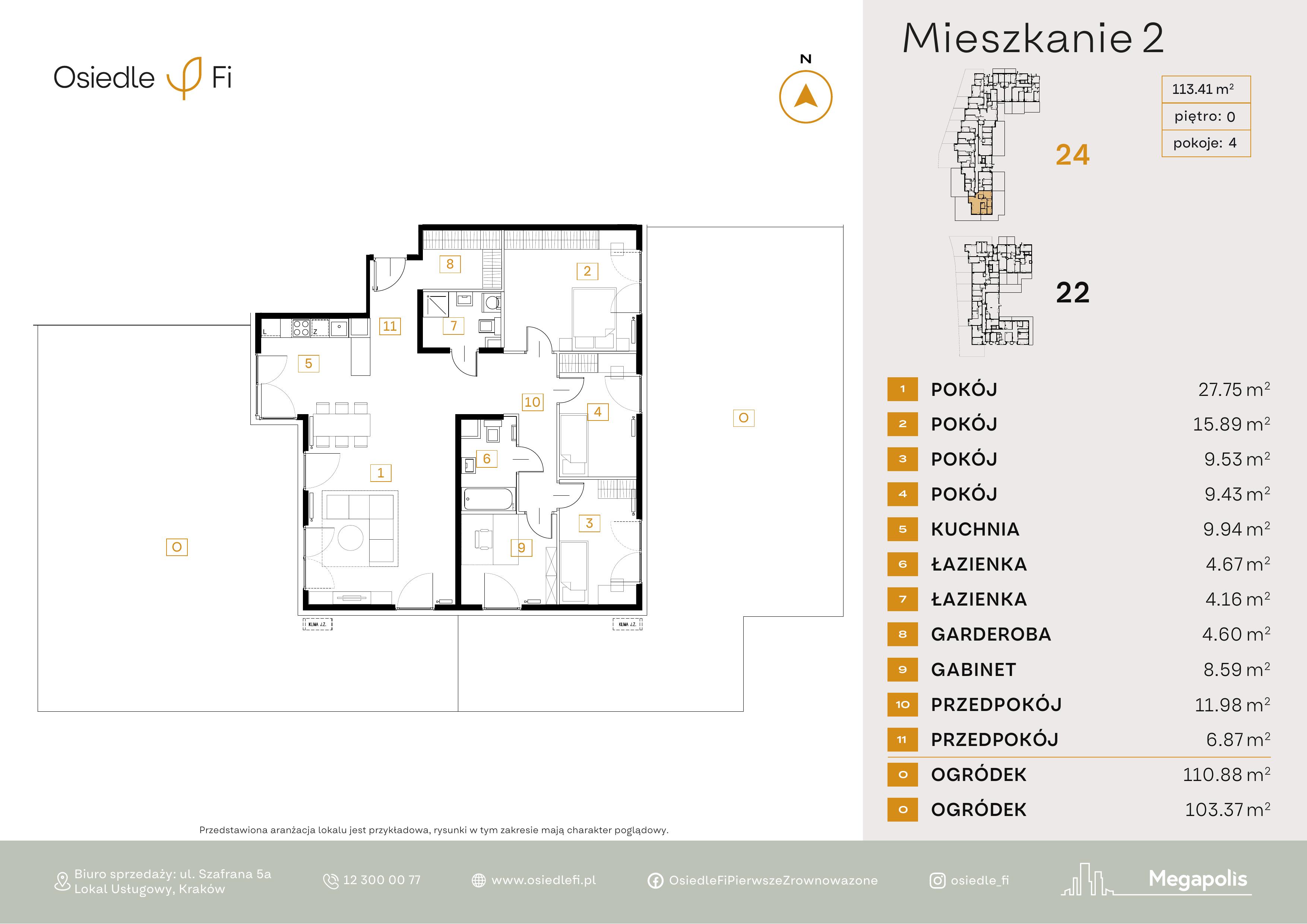 Rzut mieszkania 2
